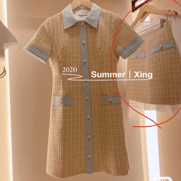 BNWT Sandro tweed dress 34 - Picture 1 of 5